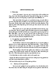 Chu kì kinh doanh của doanh nghiệp - Kinh tế vi mô | Trường Đại học Tài nguyên và Môi trường Hà Nội
