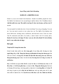 Tiếng Anh 6 Unit 8: Reading | Explorer English