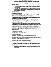 ÔN TẬP LUẬT SỞ HỮU TRÍ TUỆ: Chương 1 - Khái Quát & Quy định hạn chế