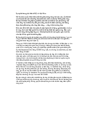 Tóm tắt lạm phát nền kinh tế - Kinh tế và quản trị kinh doanh | Đại học Lâm Nghiệp