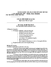 Đề cương môn Kỹ năng giao tiếp  | Học viện Nông nghiệp Việt Nam
