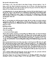 Bài tập luật lao động I Câu hỏi tình huống Pháp luật đại cương