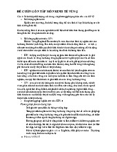 Đề cương ôn tập môn Kinh tế vùng và đáp án môn Kinh tế phát triển | Trường Đại Học Tây Nguyên