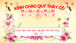Giáo án điện tử Tiếng việt 1 bài 3 Chân trời sáng tạo : Oc ôc