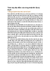 Trình bày đặc điểm của rừng nhiệt đới Địa lý lớp 6