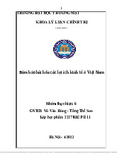 Hài hòa lợi ích kinh tế ở Việt Nam | Bài thảo luận kinh tế chính trị