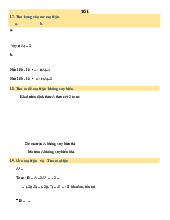 Key chương 1 toán cao cấp | Trường Đại học Kinh tế Thành phố Hồ Chí Minh