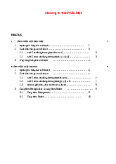 Chương 5: Tích phân mặt - Giải tích II (MI1120) | Trường Đại học Bách khoa Hà Nội
