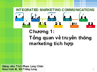 Giáo trình truyền thông marketing tích hợp | Trường Đại học Hà Tĩnh