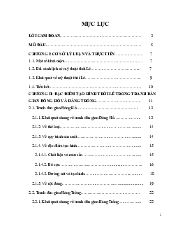 Tiểu luận môn Lịch sử mỹ thuật | Đại học Mỹ thuật Công nghiệp
