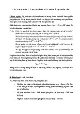 Đề cương môn hóa lý 1- Trường Đại học bách khoa - Đại học đà nẵng.