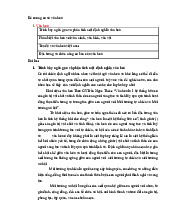 Phân tích & Đặc trưng Văn hóa Việt Nam | Môn Cơ sở văn hóa Việt Nam - Đại học Sư Phạm Hà Nội