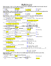 Giáo án ôn tập Tiếng Anh 10 Global Success