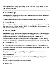 Saccarozo là đường gì? Công thức cấu tạo, ứng dụng và bài tập về saccarozo | Hoá học 8