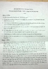 Đề thi cuối kỳ học phần Luật đất đai năm 2024 - 2025 | Đại học Luật Thành phố Hồ Chí Minh