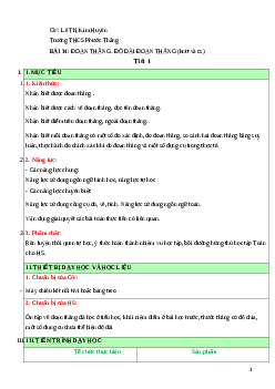 BÀI 34.   ĐOẠN THẲNG, ĐỘ DAI ĐOAN THĂNG (Tiết 1) | Bài giảng  Toán 6 | Kết nối tri thức