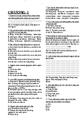 Đề trắc nghiệm Môi trường đại cương - Nhập môn Công nghệ phần mềm | Trường Đại học Khoa học Tự nhiên, Đại học Quốc gia Thành phố Hồ Chí Minh