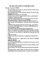 Ôn thi môn chủ nghĩa xã hội khoa hoc –Trường Đại học kinh tế quốc dân