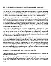 12, 13, 14 tuổi học lớp mấy theo đúng quy định pháp luật?