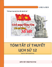 Tóm Tắt Lý Thuyết Lịch Sử 12 - Lịch Sử 12