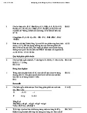 Bài luyện tập - 1 Cho ba biến cố A, B, C môn Xác suất thống kê| Trường Đại học Ngoại Thương