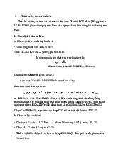 Thiết kế bộ truyền bánh vít môn Công nghệ thông tin | Trường đại học kinh doanh và công nghệ Hà Nội