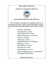 Xây dựng sơ đồ quy trình đào tạo và phát triển và làm rõ các văn bản phân tích công việc được sử dụng | Bài tập nhóm môn Quản trị nhân lực