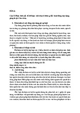 Câu hỏi chương 5+6 Pháp luật đại cương | Đại học Nội Vụ Hà Nội