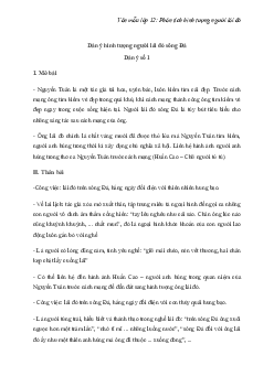 Phân tích hình tượng người lái đò (Sơ đồ tư duy) hay nhất | Văn mẫu lớp 12
