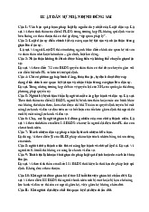 Đề cương đánh giá đúng sai môn Luật dân sự | Học viện Tòa án