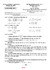 Đề Thi Chọn HSG Toán 6 Huyện Gia Viễn Năm Học 2025-2026 Có Đáp Án