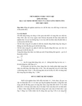 Hướng Dẫn Thí Nghiệm Chất Lỏng & Phương Trình Bernoulli | Môn Cơ học chất lưu - Trường Đại học Bách khoa Hà Nội
