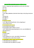 Câu hỏi trắc nghiệm ôn tập - Lịch Sử Đảng Cộng Sản Việt Nam | Đại học Tôn Đức Thắng