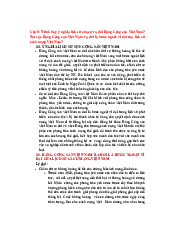 Đề cương ôn tập bộ câu hỏi Lịch sủ đảng phần 4| Đại học Sư Phạm Hà Nội