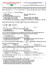 Đề ôn thi tốt nghiệp THPT 2025 Vật lý bám sát đề minh họa giải chi tiết-Đề 12