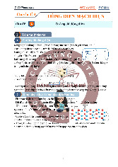 VẬT LÍ 11 - CHỦ ĐỀ 1 - CƯỜNG ĐỘ DÒNG ĐIỆN