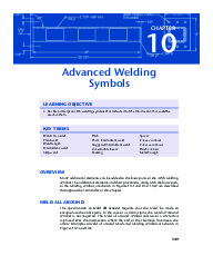 Chapter 10 Advanced Welding Symbols