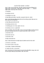 Trắc nghiệm Chương 2 - Triết học Mác - Lênin | Trường Đại học Mở Thành phố Hồ Chí Minh