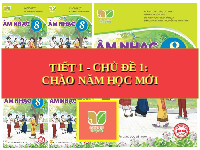Giáo án điện tử Âm nhạc 8 Kết nối tri thức Chủ đề 1 Tiết 1: Học bài hát: Chào Năm Học Mới; Nghe nhạc: bài hát Bay Lên Nhé Nụ Cười