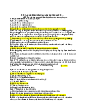 Giới hạn ôn thi cuối học kỳ 1  Công nghệ chăn nuôi - Đề cương Công nghệ học kì 1 lớp 11