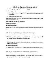 Tổng Quan và Phương Pháp Điều Chỉnh | Môn Tư pháp quốc tế - Trường Đại học Luật Hà Nội