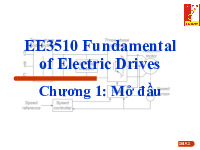 Tổng hợp bài giảng Truyền động điện| Bài giảng môn truyền động điện| Trường Đại học Bách Khoa Hà Nội