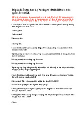 Đáp án kiểm tra học tập Nghị quyết Đại hội Đoàn toàn quốc lần thứ XII