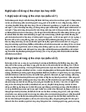 Nghị luận về lòng vị tha chọn lọc hay nhất | Ngữ văn 9