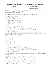 Đề thi thử tốt nghiệp THPT 2025 môn Lịch sử bám sát đề minh họa - Đề 30