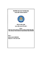 Phân tích cung, cầu và giá cả thị trường xe Honda Vision giai đoạn 2020-2022 | Bài thảo luận kinh tế vi mô