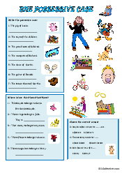 Possessive Case - English Practice | Trường Đại học Vinh