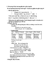 Số của động từ + Tính từ môn Tiếng anh | Học viện Nông nghiệp Việt Nam