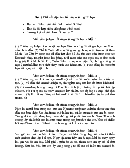 Viết 4 - 5 câu về việc làm tốt của một người bạn | Tập làm văn lớp 2 | Chân trời sáng tạo