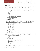 Ngân hàng trắc nghiệm môn kinh tế vĩ mô | Đại học Kinh tế Thành phố Hồ Chí Minh